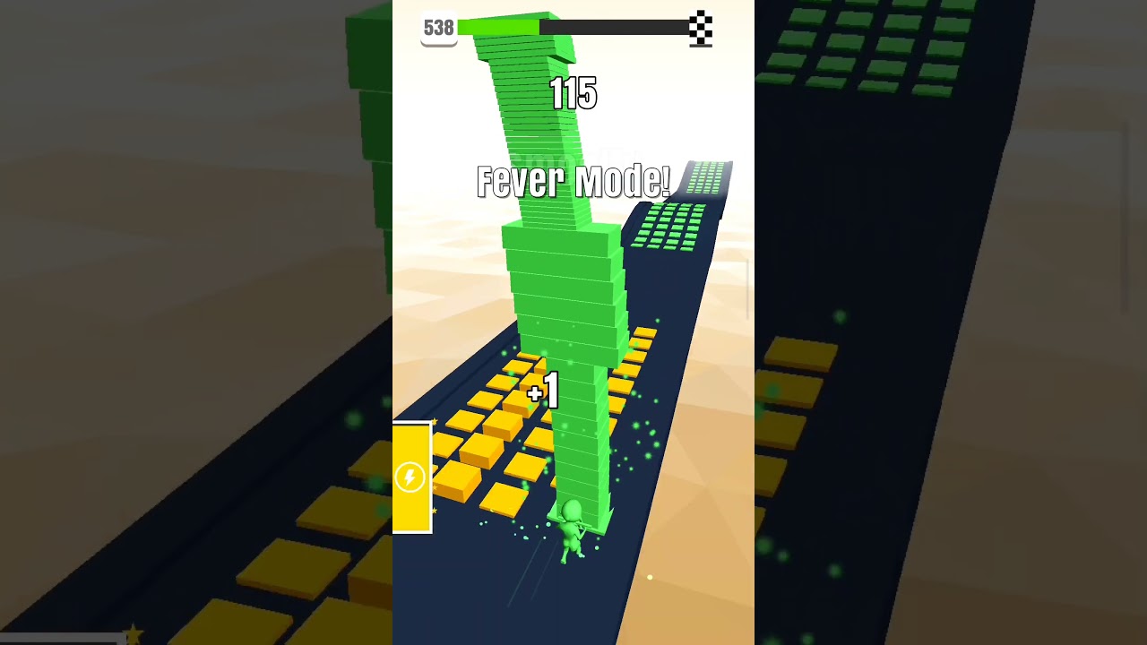 Stack Colours satisfying New Game level 538 