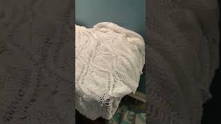 Beloved Grandma Eleanor crocheted this pineapple tablecloth for me - I used it at wedding cake table