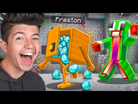 28 Ways to Steal Diamonds from Minecraft YouTubers! ft. MrBeast Gaming, SSundee and more