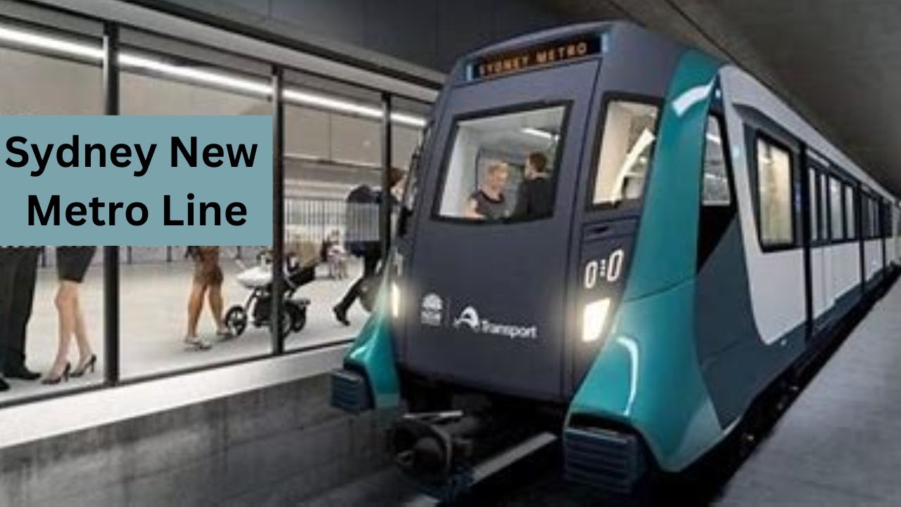 Sydney New Metro Line - YouTube