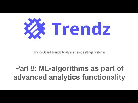 ThingsBoard Trendz Analytics - Prediction
