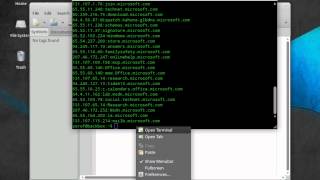 TheHarvester email scanner on BackBox 2
