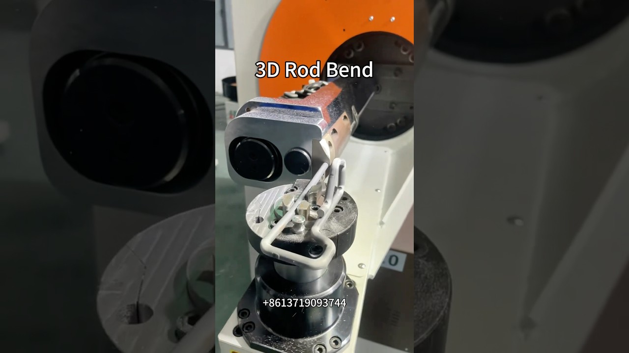 Automatic metal rod 3D bending machine steel rebar wire bender 