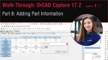 How to Assign Part Information in OrCAD Capture 17.2
