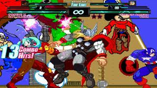 Mugen Team Ddr Vs The Avengers