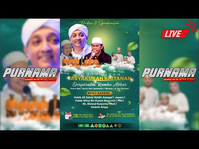 🔴🔴NGEPUNGROJO BERSHOLAWAT Dalam Rangka TASYAKURAN KHITANAN DESPRALDO RAMBU ABBAS class=