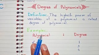 Full What is Degree of Polynomial Class 9 Urdu || Polynomials || Sir Naimat News