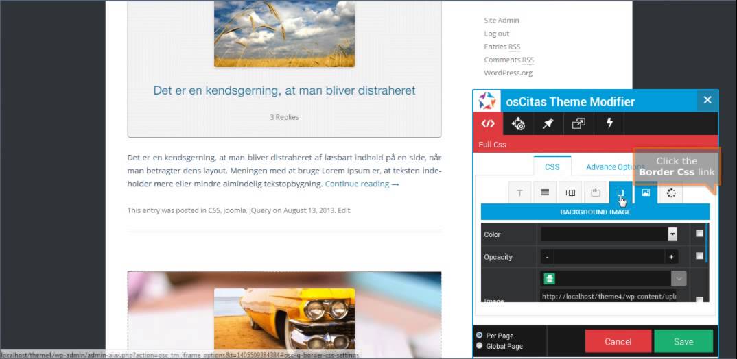 How to customize the theme using Easy Theme Modifier Plugin - YouTube