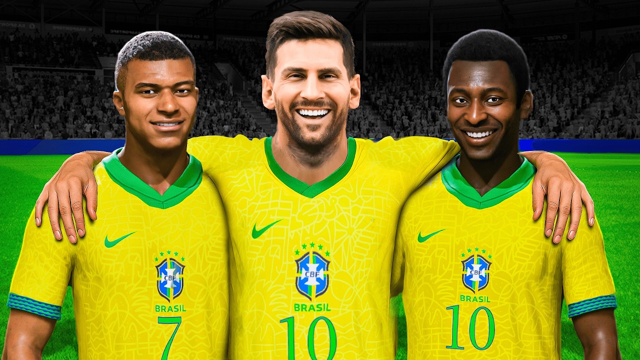 Я поместил ВСЕХ победителей Кубка мира в одну команду