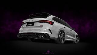 "MS-R競技專利閥門中尾" ŠKODA OCTAVIA COMBI RS MK4.5 EA888e4 - MS-R EXHAUST CATBACK VALVETRONIC SYSTEM