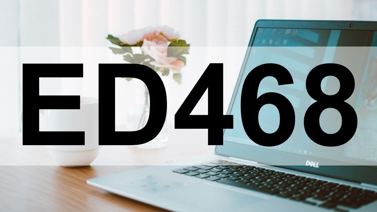 ED468 - محاضرة إلكترونية 18.04.2020