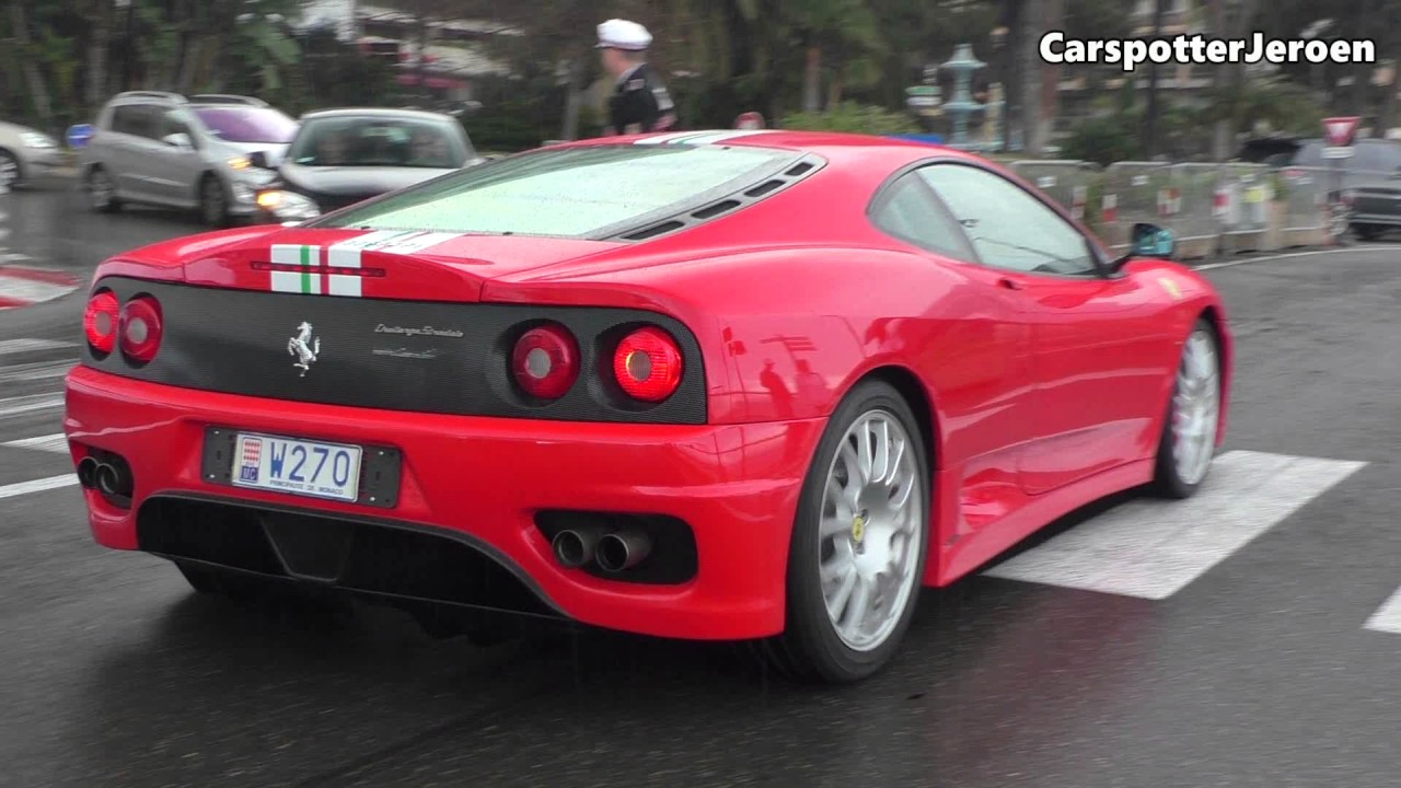 2x Ferrari 360 Challenge Stradales | AMAZING Sounds in Monaco!!
