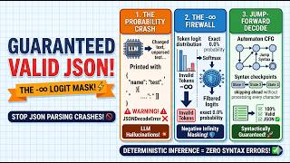 Guaranteed Valid JSON: How Constrained Decoding & Logit Masking Fix LLMs 🛡️⚙️