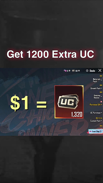 1,320 UC in $1 😱