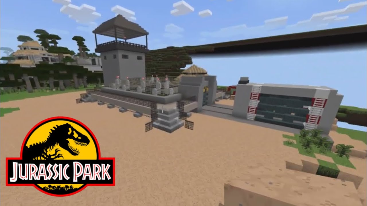 Building the Jurassic Park Compound (Velociraptor Holding Pen ...