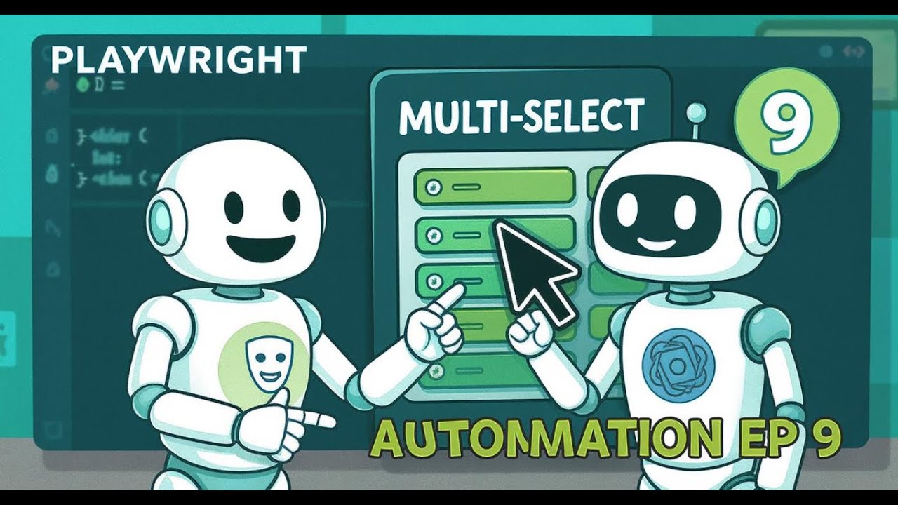 Playwright Tutorial in Tamil – Part 9 | Multi Select Dropdown Automation |