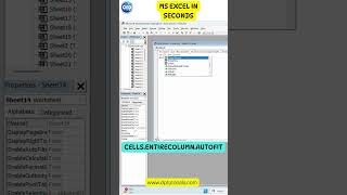 Say Goodbye to Manual Column Resizing in Excel #ExcelTips #Automation