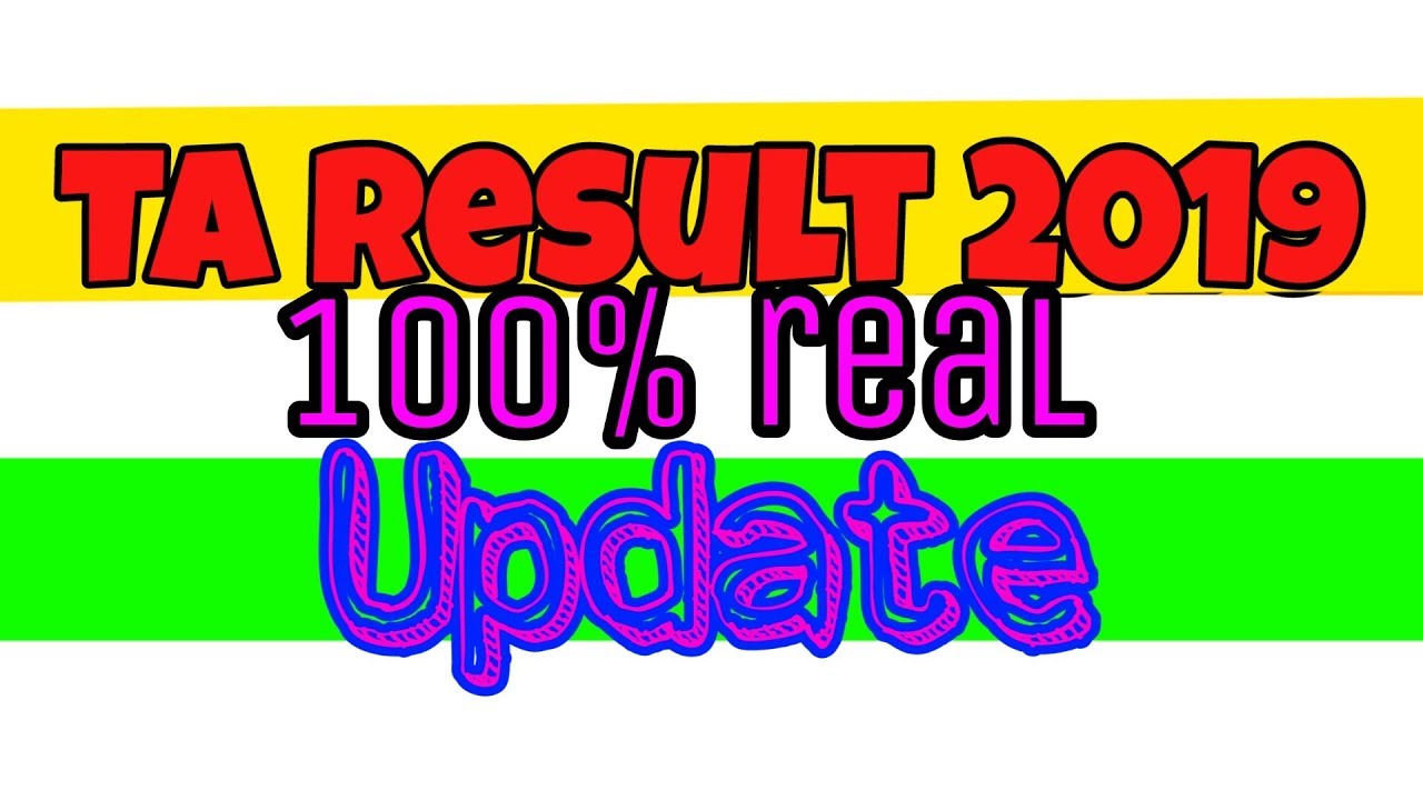 TA results 2019