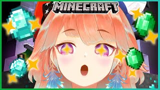 【MINECRAFT】I WANT DIAMONDS AND EMERALDS #kfp #キアライブ