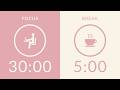 30 5 Pomodoro Timer With Pink Noise 2 Hour Study With Me For Deep Focus ADHD mp3