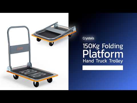 150kg Heavy Duty Folding Platform Truck Review | Industrial Hand 