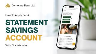 How To Apply For A Statement Savings Account - Via Website