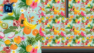 Design a dress using Photoshop | Inspired by Fruits Class#16 | Funky Colors | By Dunia Rang Rangeli