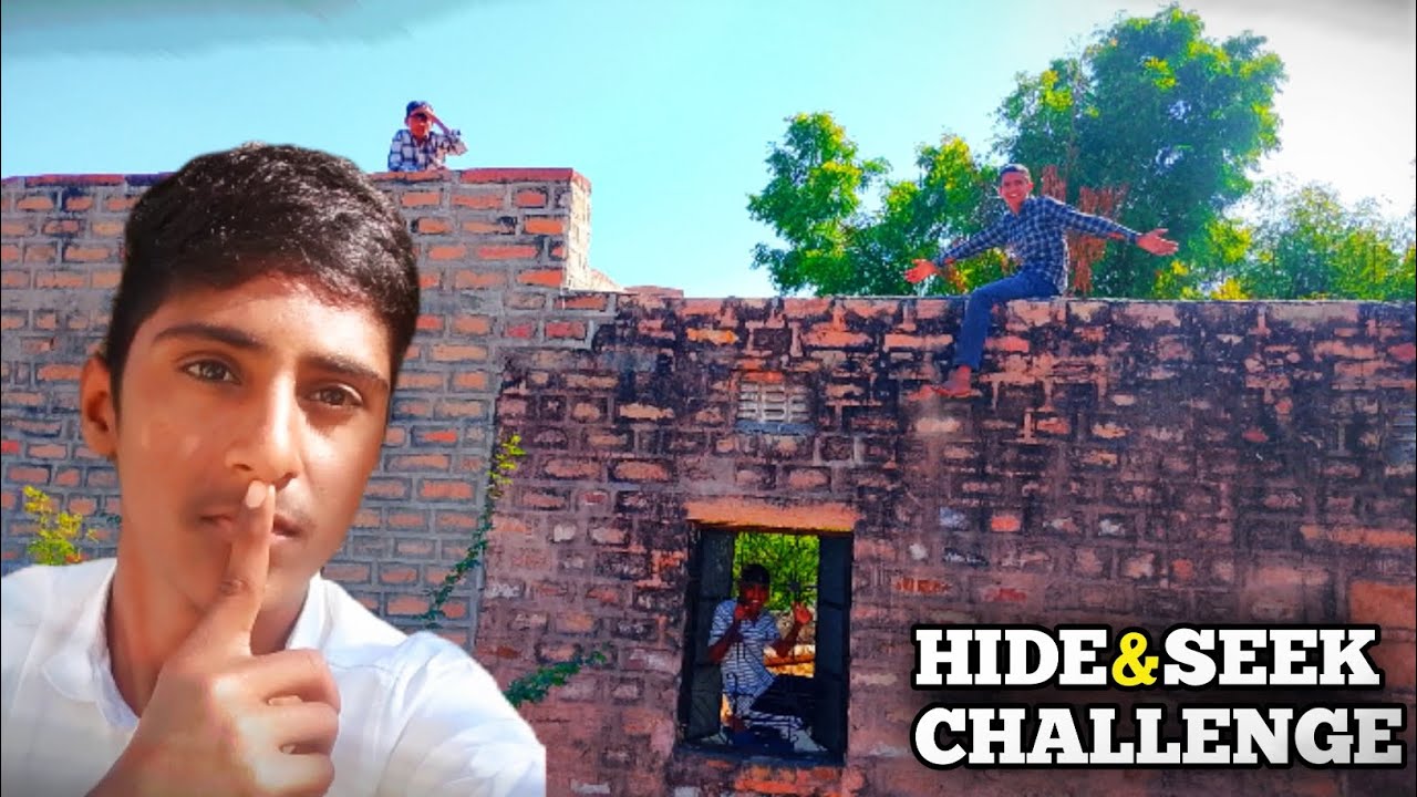 Hide And Seek Challenge In Our Old Mandir 🔥-Indian Warriors Gang