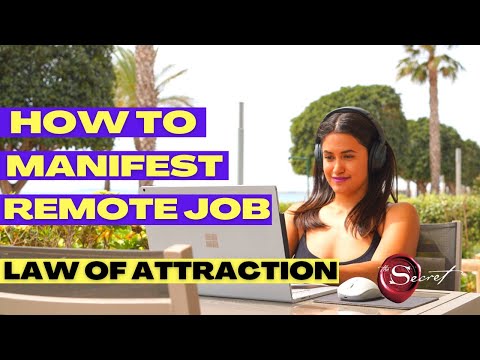 How to Manifest Remote Job as a Designer | Law of Attraction Technique