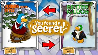 AUG 26 PENGUIN STYLE BETTER IGLOOS SECRETS Club Penguin Zero