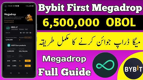 Bybit Megadrop Full Guide | Bybit OBOL First Megadrop | How To Participate?
