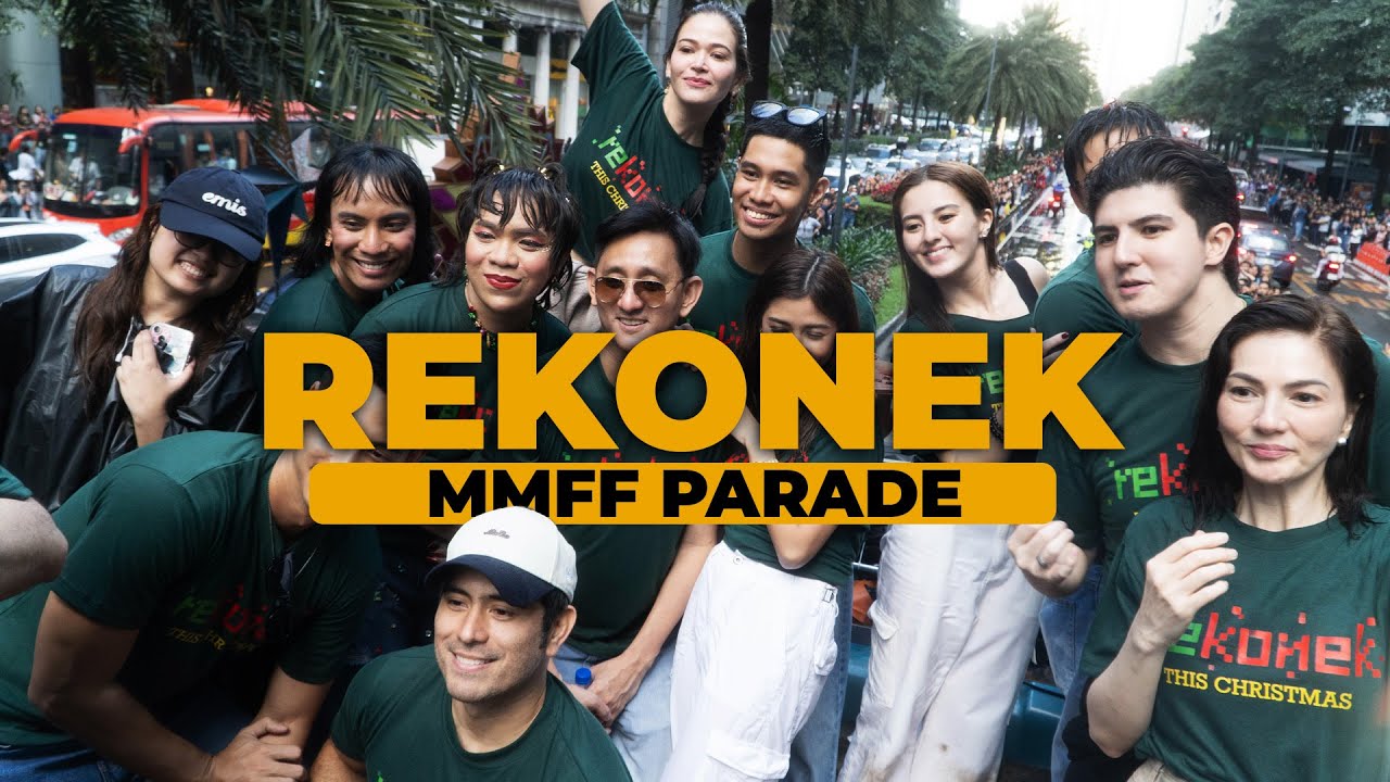 Парад в рамках кинофестиваля в Маниле | Прокатимся на платформе #Rekonek!