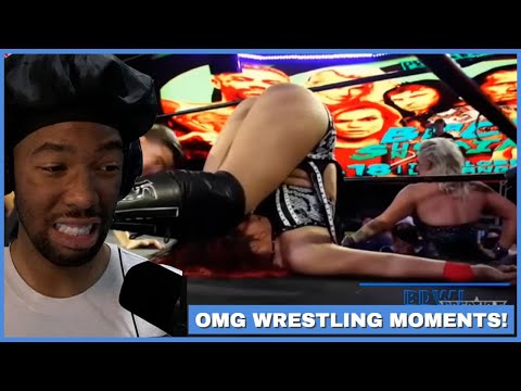 REACTING TO 'Oh My God! (Wrestling Highlights) - Part 120'