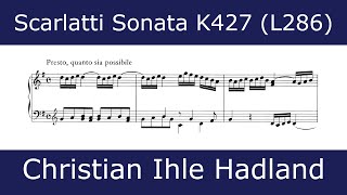 Download Lagu Domenico Scarlatti - Sonata in G major K427 (Christian Ihle Hadland) MP3