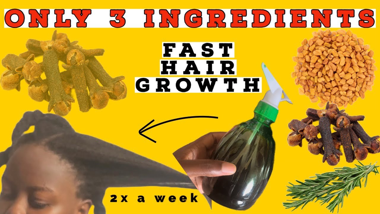 ONLY 3 INGREDIENTS AND YOUR HAIR WILL NEVER STOP GROWING AYURVEDIC