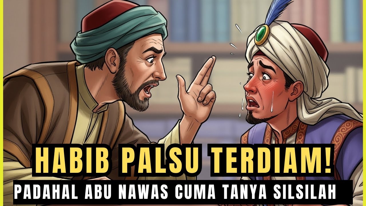 DEBAT PANAS‼️ HABIB PALSU TERDIAM PADAHAL ABU NAWAS CUMA TANYA SILSILAH ........