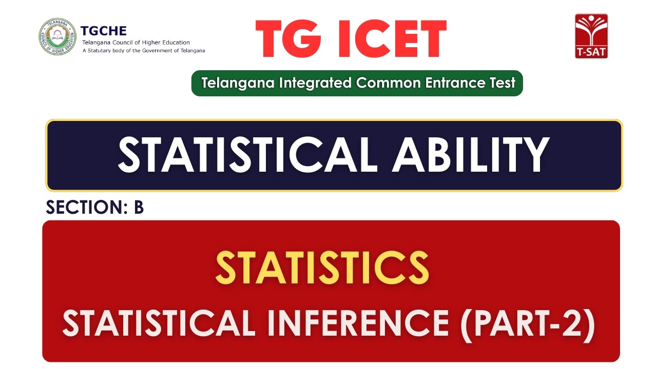 ICET | Statistical Ability (Section - B) | Statistics - Statistical ...