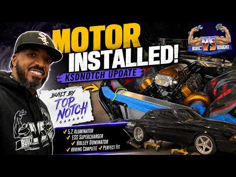 KSDNOTCH 5.2 Aluminator Is FINALLY Installed! | Top Notch Garage Build Update