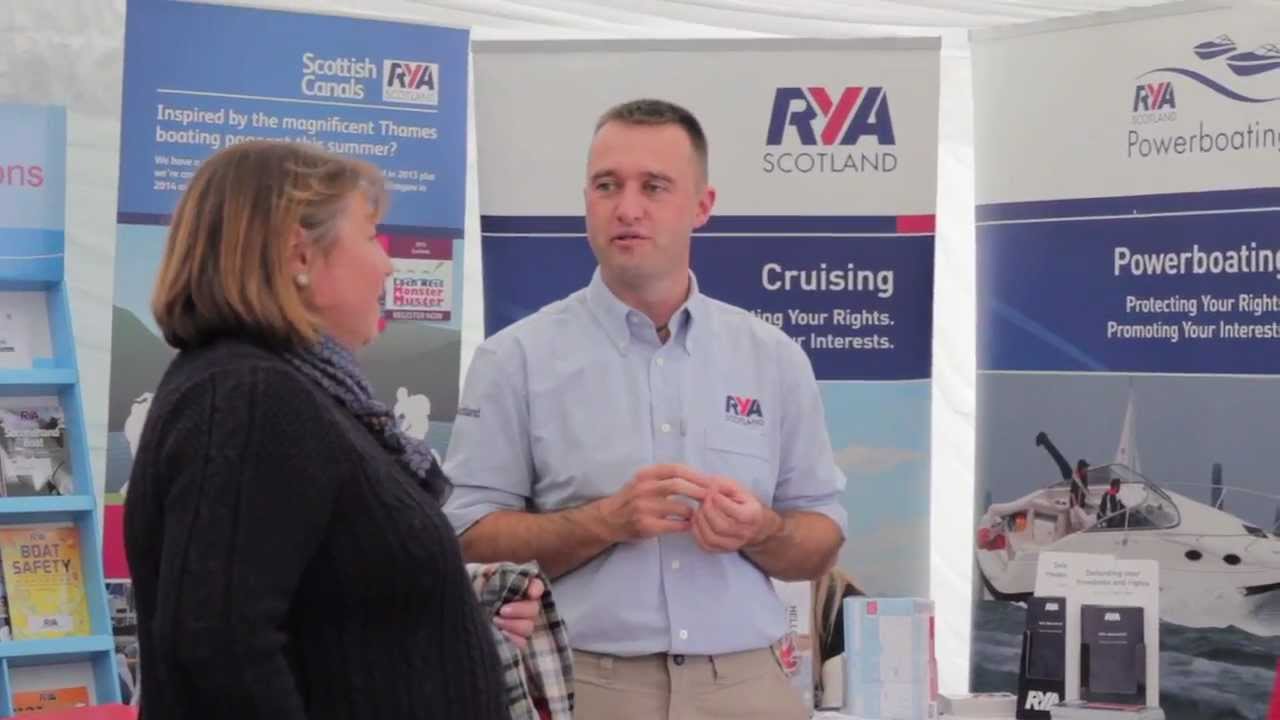 Royal Yachting Association at Kip Boat Show - October 2012 - RYA Scotland
