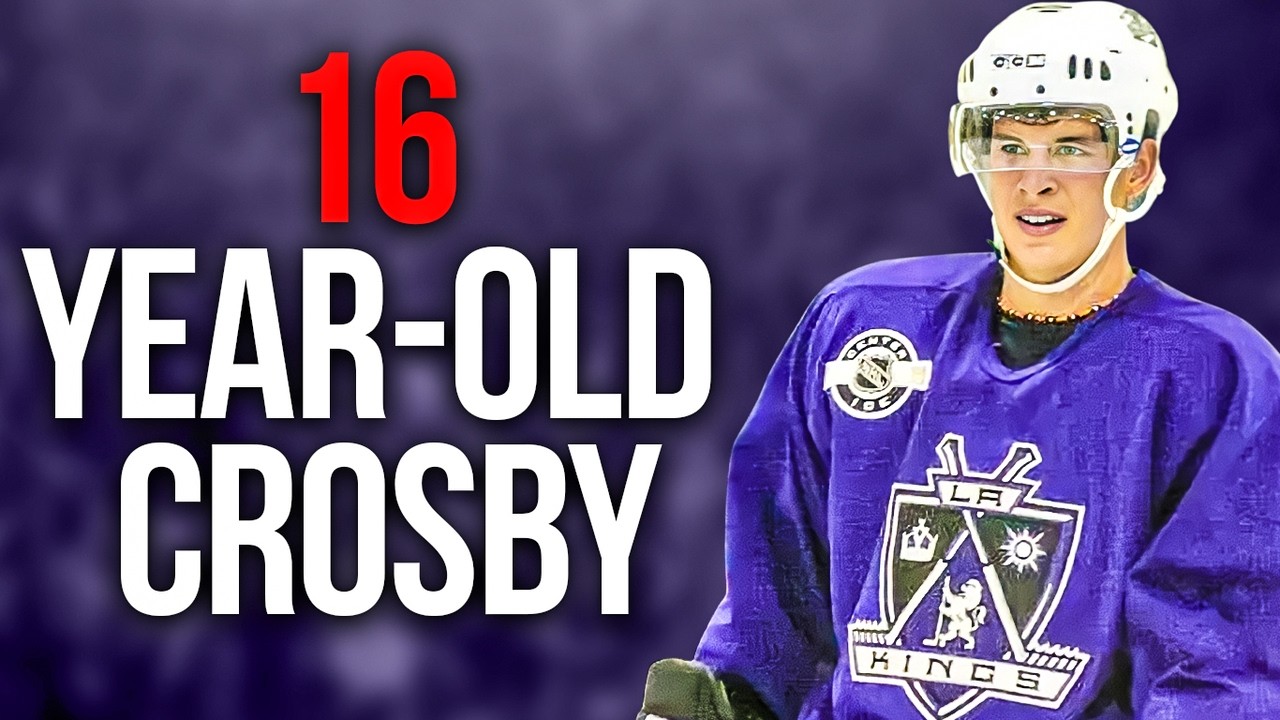 Когда 16-летнего Кросби пригласили в лагерь НХЛ, и он взял на себя руководство