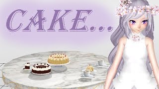 ►MMD►Cake Lavender Cherry Miku◄60 fps◄♫♫♫
