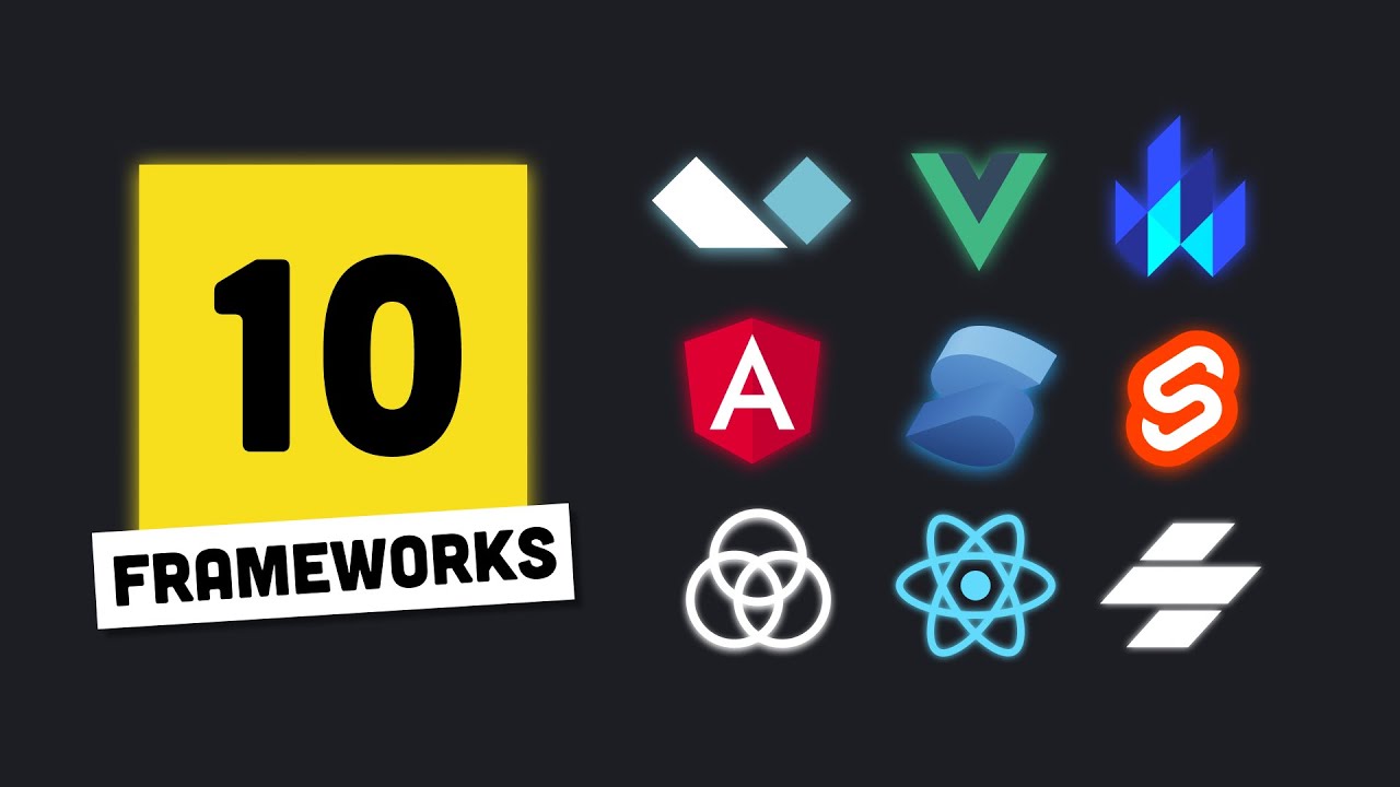 I built the same app 10 times // Which JS Framework is best?