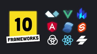 I built the same app 10 times // Which JS Framework is best? screenshot 3