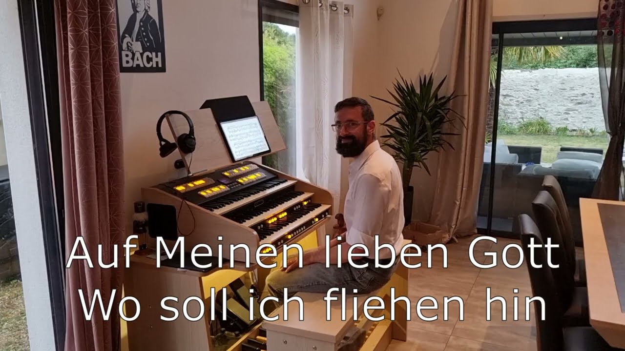 JS Bach - Auf meinen lieben Gott ( 4 settings )