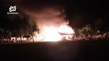 Ditinggal Tahlilan, 3 Rumah di Bojonegoro Terbakar Hebat