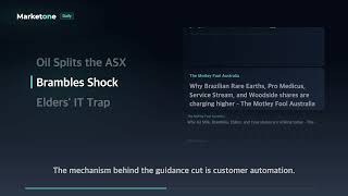 ASX Oil Shock vs Crash | Brambles Halves Profit Guidance