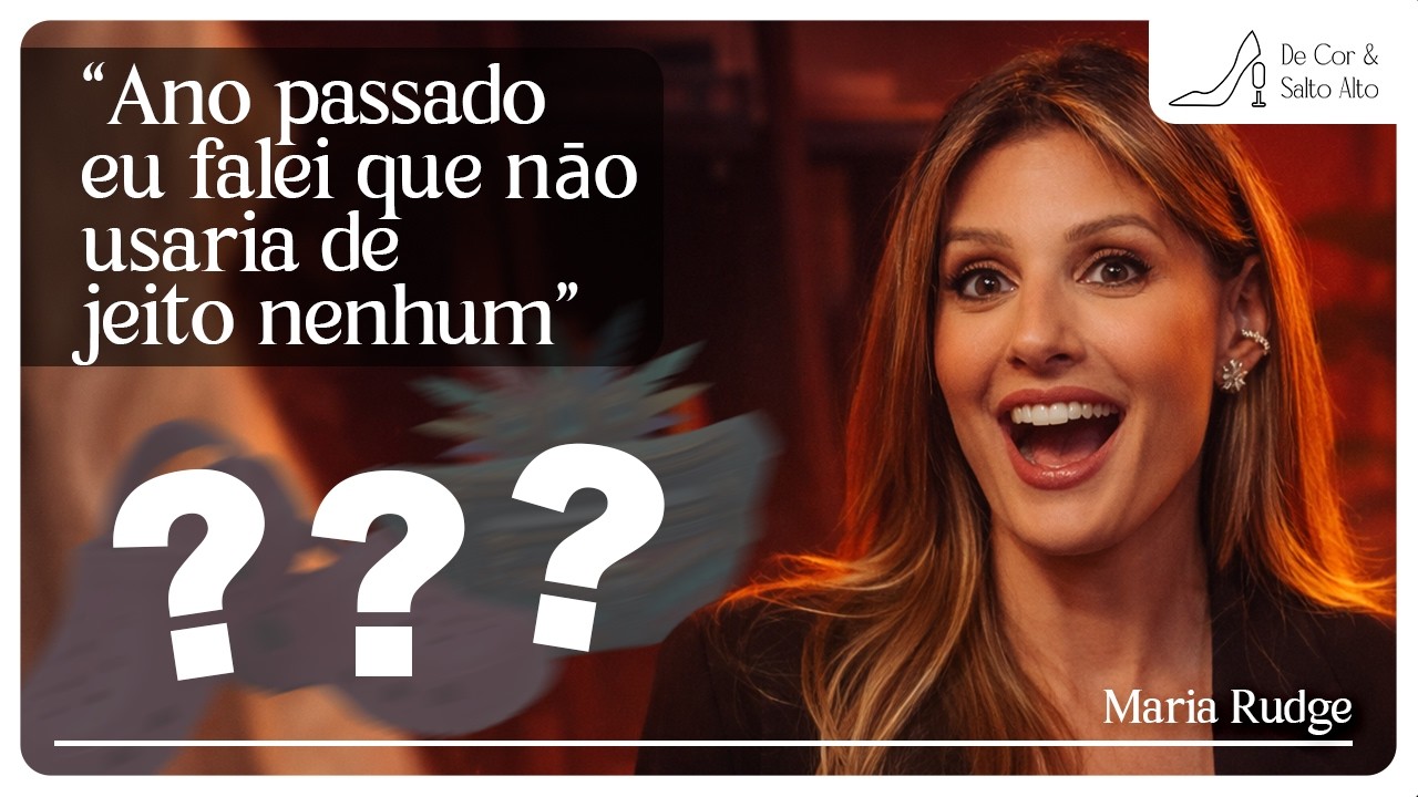 Eu já critiquei… e hoje eu uso