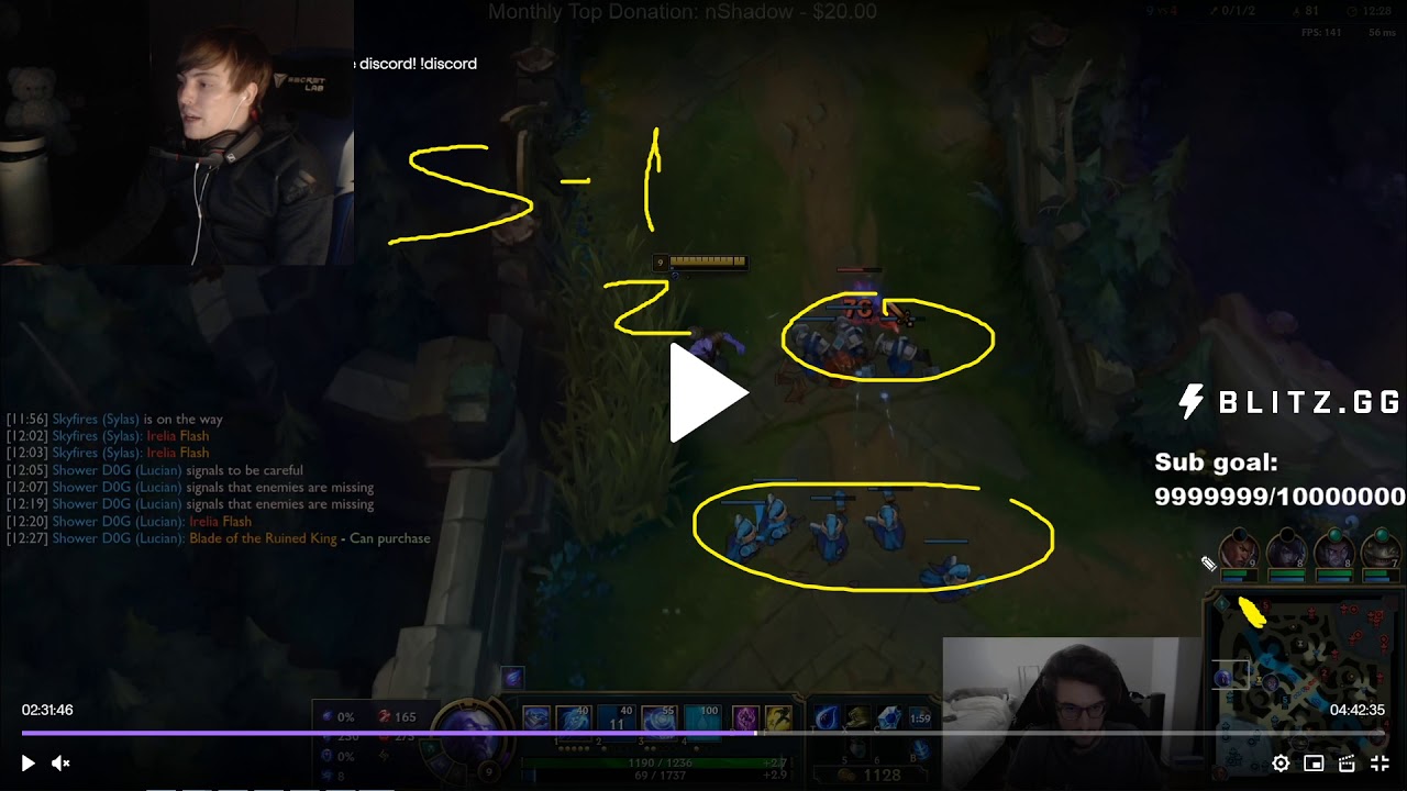 LS Reviews Bjergsen Freezing Against Lourlo | REBECCA HAS BEEN SLAIN