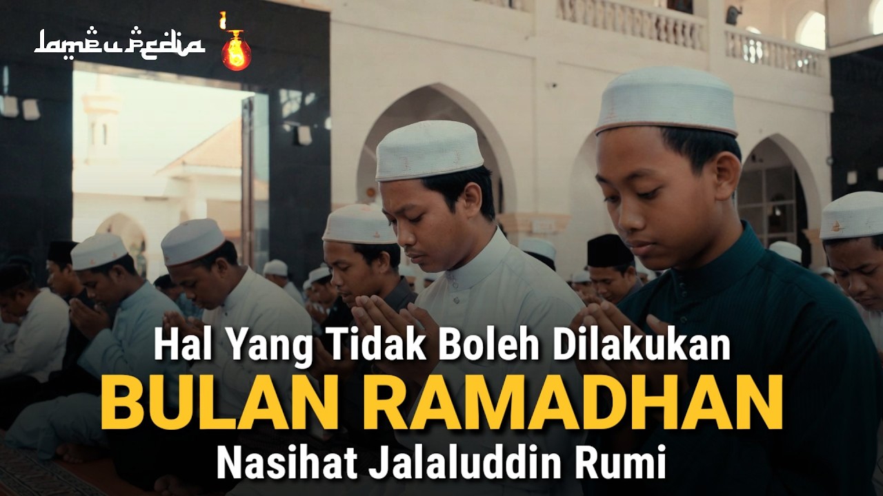 5 Hal Yang Tidak Boleh Dilakukan Saat Puasa Ramadhan, Hindari Ini..