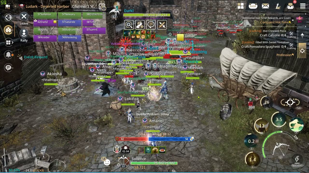 TRAHA Global Vulcan VS Naiad